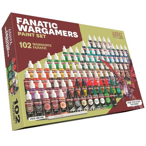 The Army Painter - Warpaints Fanatic: Wargamers Paint
Set (102 Colours)