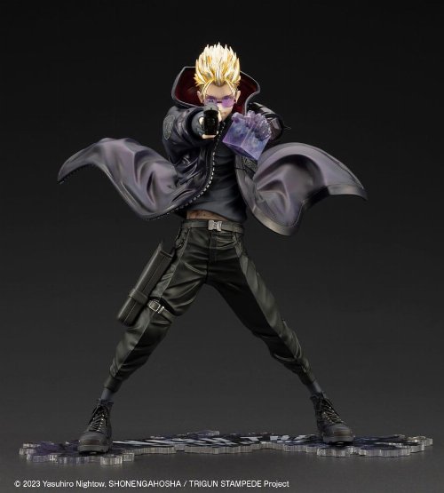 Trigun Stampede - Vash the Stampede The Gunman in
Black ARTFXJ 1/8 Φιγούρα Αγαλματίδιο (22cm)