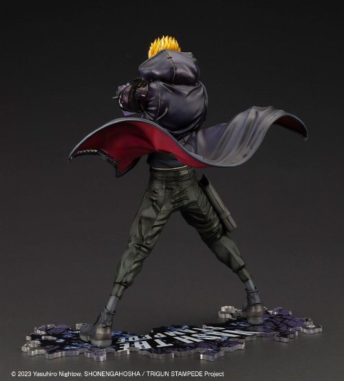 Trigun Stampede - Vash the Stampede The Gunman in
Black ARTFXJ 1/8 Φιγούρα Αγαλματίδιο (22cm)