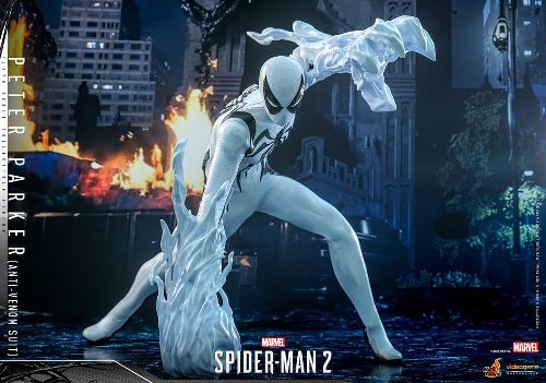 Marvel: Spider-Man 2 Hot Toys Masterpiece -
Peter Parker (Anti-Venom Suit) 1/6 Action Figure
(30cm)