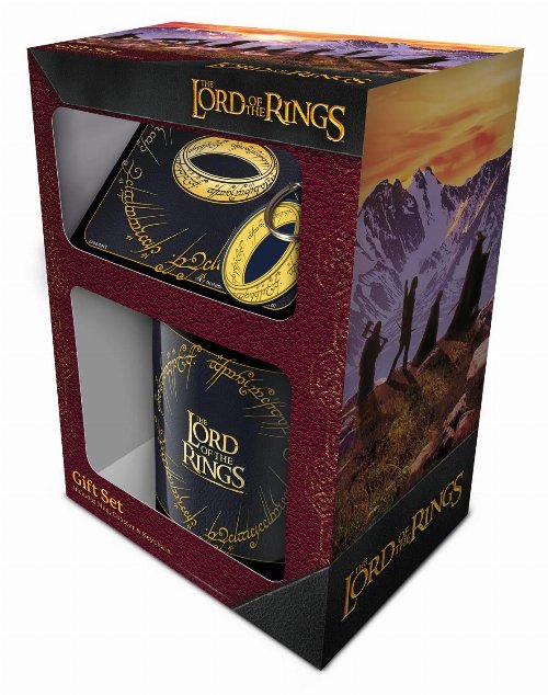 The Lord of the Rings - Σετ Δώρου (Κεραμική Κούπα,
Σουβέρ, Μπρελόκ)
