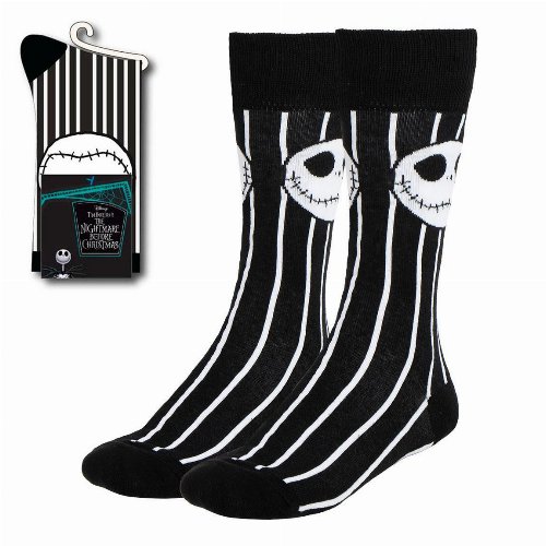 Disney: Nightmare Before Christmas - Jack Black
with White Stripes Socks (Size 38-45)