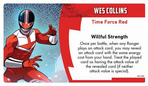 Expansion Power Rangers: Heroes of the Grid -
Time Force Ranger Pack