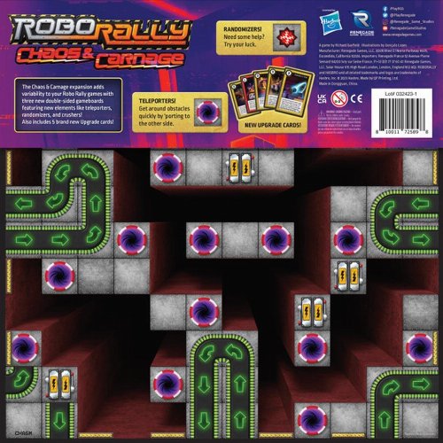 Επέκταση Robo Rally - Chaos &
Carnage