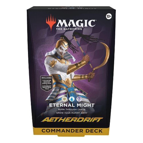 Magic the Gathering - Aetherdrift Commander Deck
(Eternal Might)