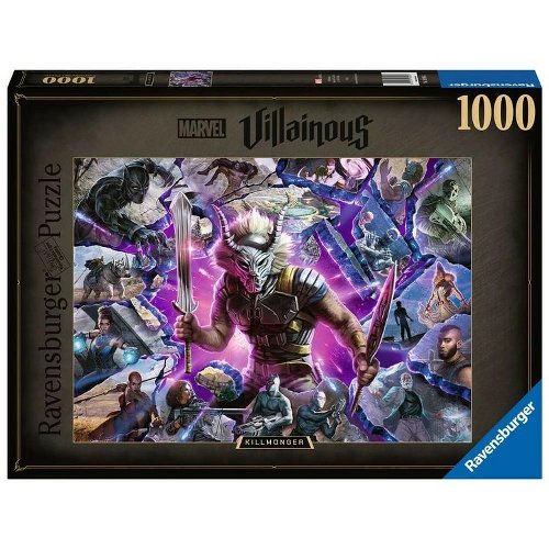 Puzzle 1000 pieces - Marvel Villainous:
Killmonger