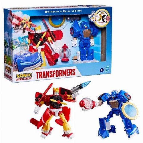 Transformers x Sonic - Wingtail & Blue
Booster 2-Pack Action Figures (13cm)