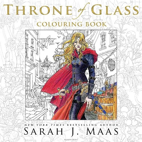 Βιβλίο Ζωγραφικής The Throne of Glass Colouring
Book