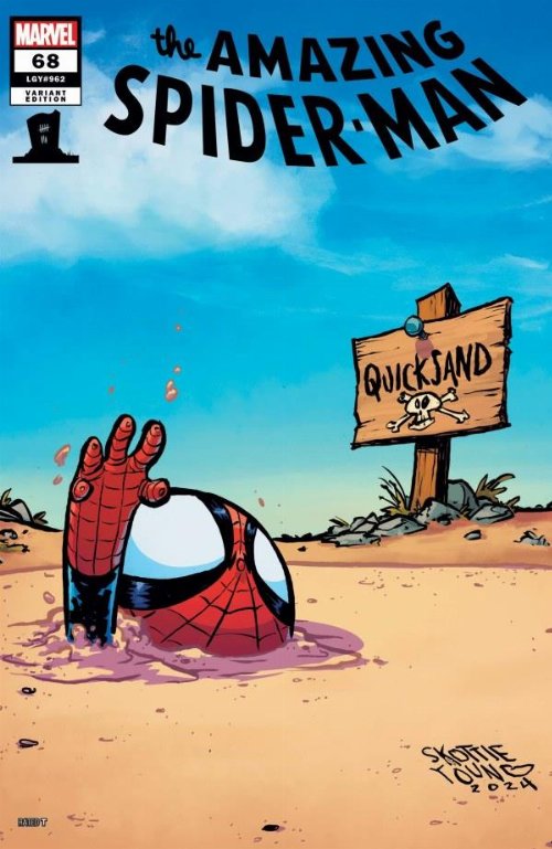The Amazing Spider-Man #68 Young 8 Deaths
Spider-Man Variant Cover