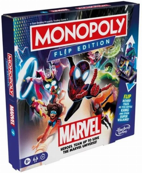 Επιτραπέζιο Παιχνίδι Monopoly: Marvel Flip
Edition