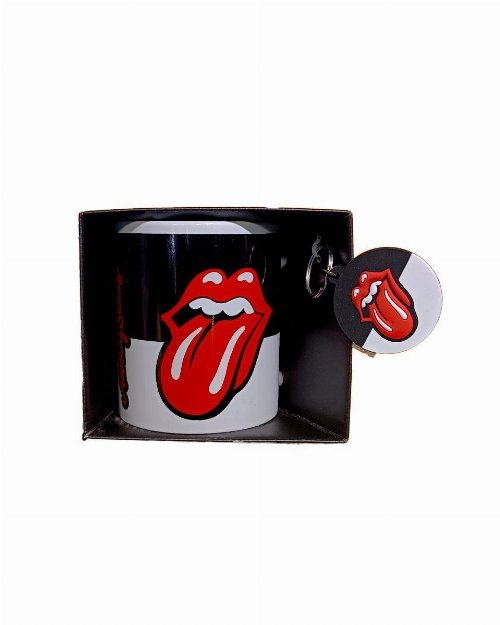 The Rolling Stones - Tongue Gift Set (Mug &
Keychain)