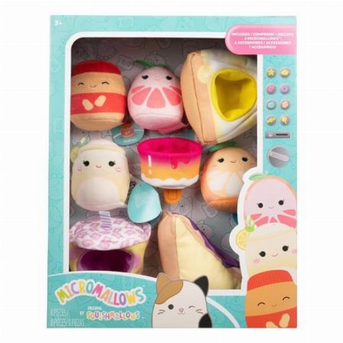 Squishmallows - Micromallows: Snack Machine
Deluxe Accessories 8-Pack Plushes (6cm)