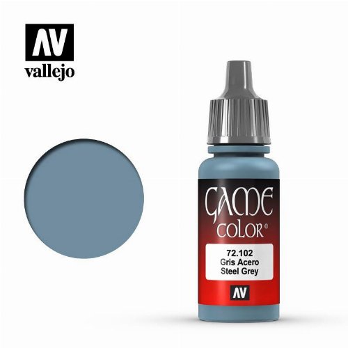 Vallejo Color - Steel Grey Χρώμα Μοντελισμού
(18ml)