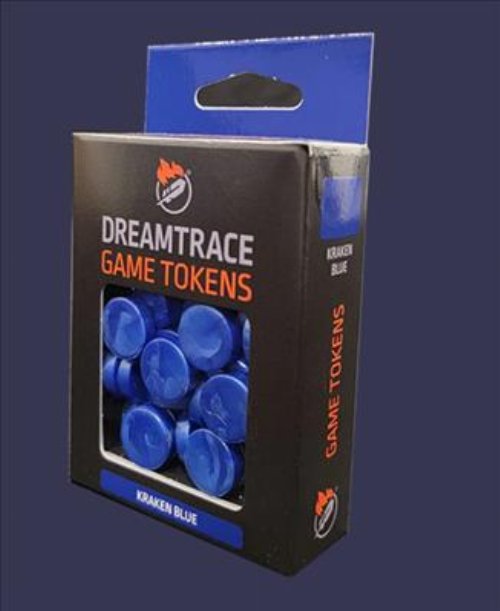 DreamTrace Gaming Tokens - Kraken Blue