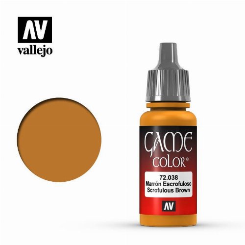 Vallejo Color - Scrofulous Brown
(17ml)