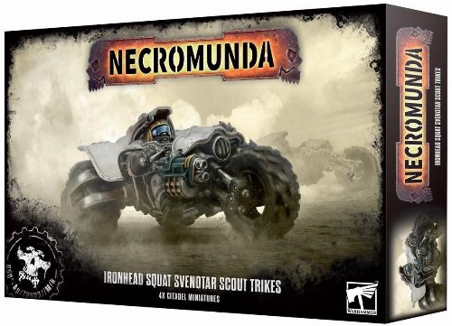 Necromunda - Ironhead Squat Svenotar Scout
Trikes