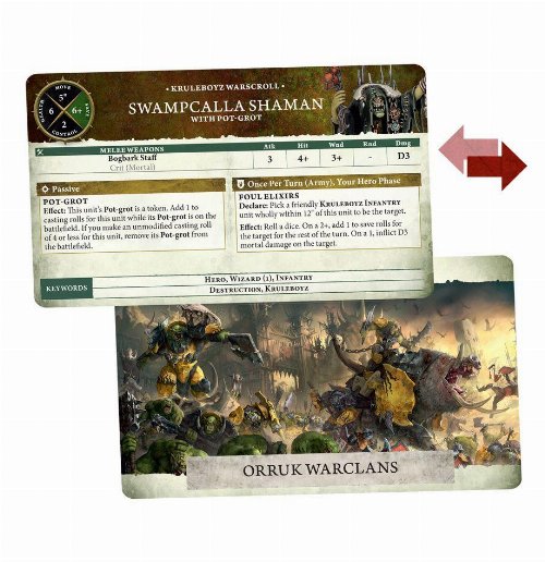 Warhammer Age of Sigmar - Warscroll Cards: Orruk
Warclans