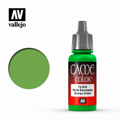 Vallejo Color - Scorpy Green Χρώμα Μοντελισμού
(17ml)