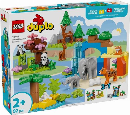 LEGO Duplo - 3 in 1 Wild Animal Families
(10446)