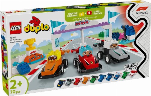 LEGO Duplo - Formula 1 Team Race Cars &
Drivers (10445)