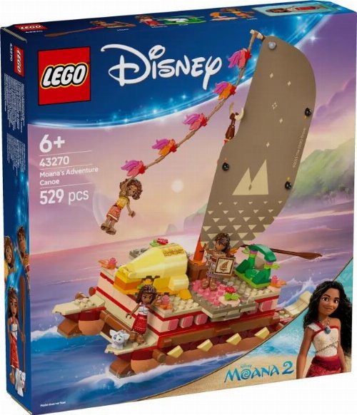 LEGO Disney - Moana's Adventure Canoe
(43270)