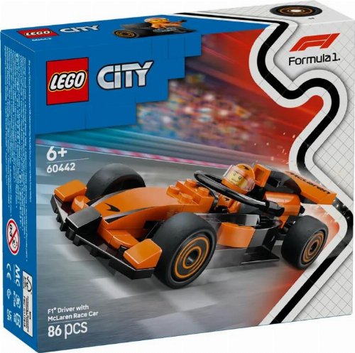 LEGO City - F1 Driver with McLaren Race Car
(60442)