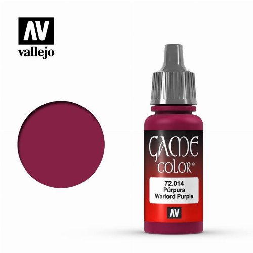 Vallejo Color - Warlord Purple Χρώμα Μοντελισμού
(17ml)