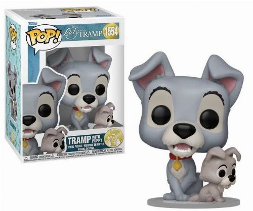 Figure Funko POP! Disney: The Lady and the Tramp
- Tramp with Puppy #1554