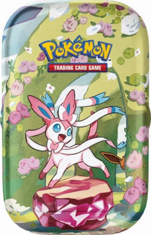 Pokemon scarlet & violet prismatic evolutions sylveon mini tin