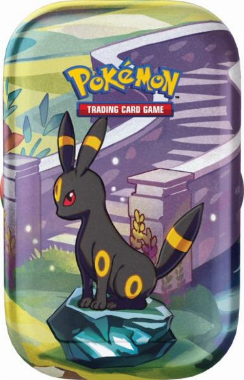 Pokemon scarlet & violet prismatic evolutions umbreon mini tin
