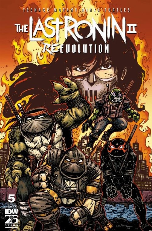 Τεύχος Κόμικ Teenage Mutant Ninja Turtles: The Last
Ronin II – Re-Evolution #5 Cover B