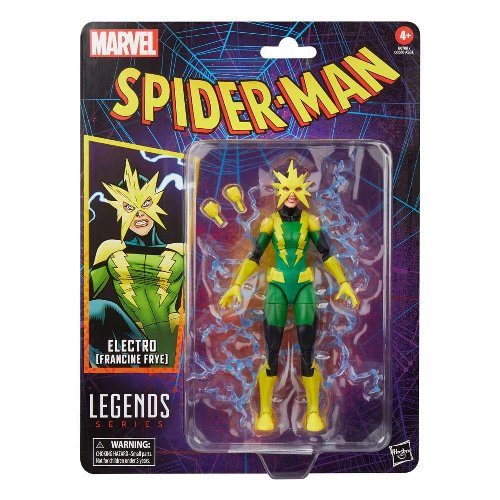 Marvel Legends: Spider-Man - Electro (Francine Frye)
Φιγούρα Δράσης (15cm)