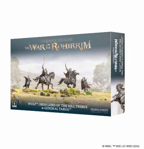 Middle-Earth Strategy Battle Game - The War of
Rohirrim: Wulf, High Lord of the Hill Tribes and General
Targg