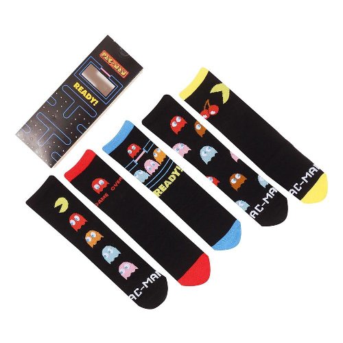 Pac-Man - 5-Pack Socks (Size
45-40)