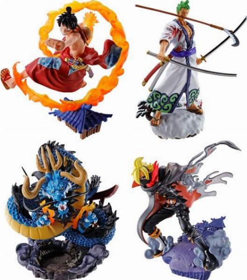 One Piece: Petitrama - Logbox Re Birth: Wano
Kuni Vol. 1 4-Pack Minifigures (9cm)