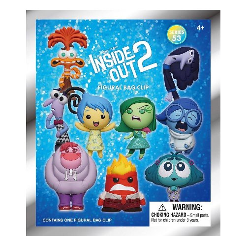 Inside Out 2 - Series 2 Bag Clip (Random
Packaged Pack)