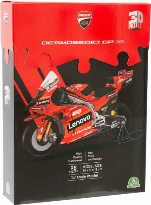 Puzzle 3D 98 pieces - GP Sport: Ducati
Desmosedici GP 2023