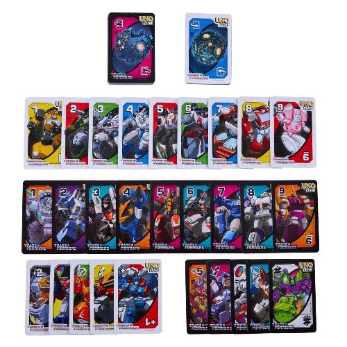 Board Game UNO: Transformers (Flip!
Edition)