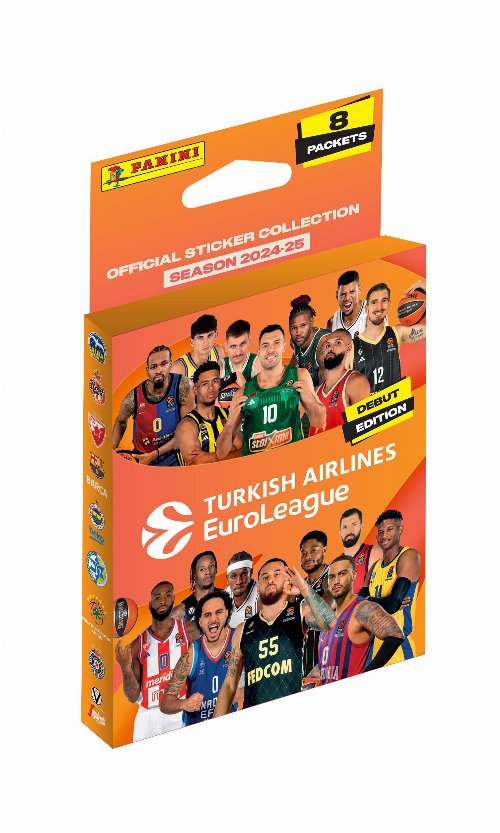 Panini - 2024-25 Turkish Airlines Euroleague
Αυτοκόλλητα Eco Blister (40 Αυτοκόλλητα)