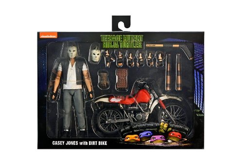 Teenage Mutant Ninja Turtles: 1990 Movie - Casey
Jones with Dirt Bike Deluxe Action Figure
(18cm)