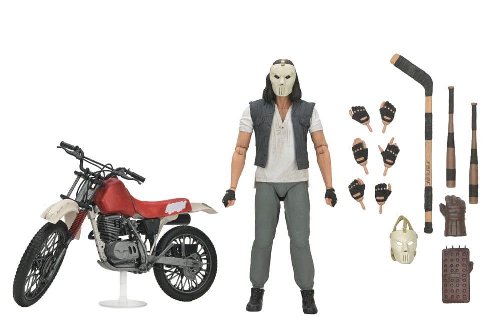 Teenage Mutant Ninja Turtles: 1990 Movie - Casey
Jones with Dirt Bike Deluxe Action Figure
(18cm)