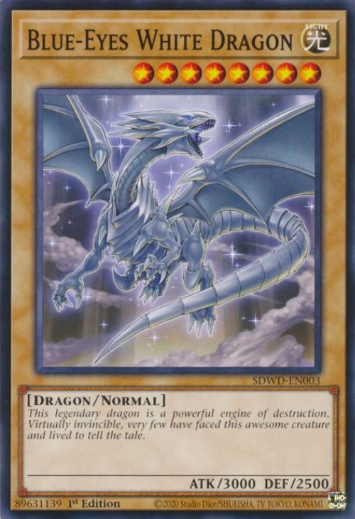 Blue-Eyes White Dragon (V.3 -
Common)