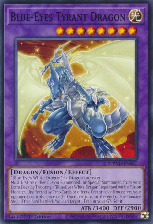 Blue-Eyes Tyrant Dragon