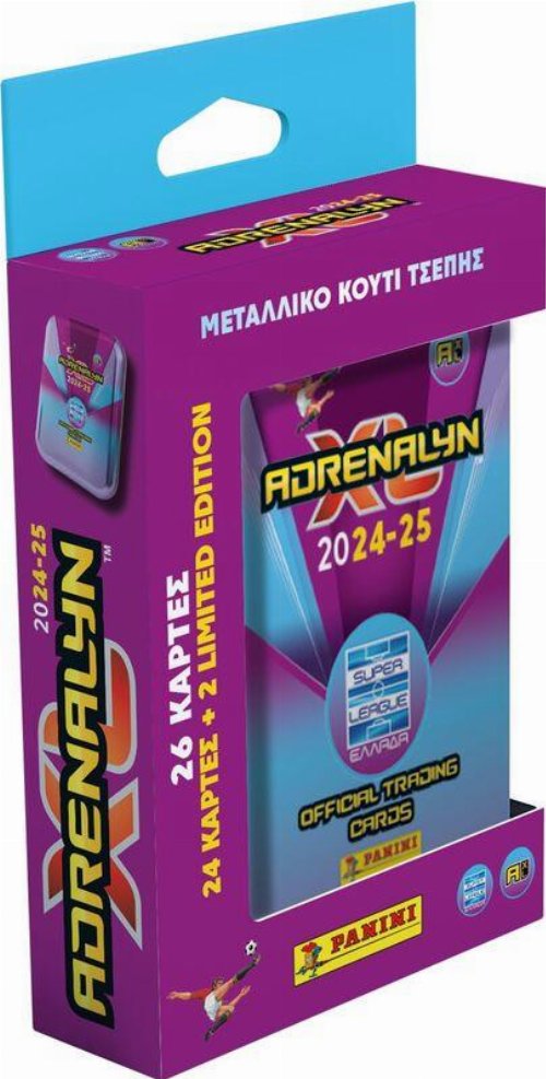 Panini - Super League Adrenalyn 2024-25 Μεταλλικό
Κουτί Τσέπης