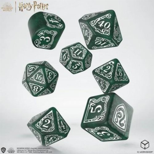 Harry Potter - Slytherin Modern Dice Set -
Green