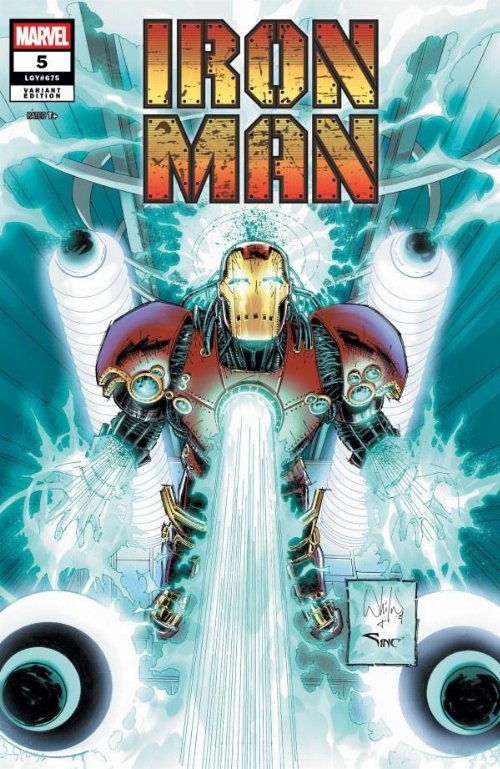 Τεύχος Κόμικ Iron Man #5 Whilce Portacio Variant
Cover