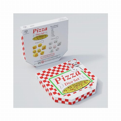 Σετ Ζάρια - Pizza Pepperoni Dice Set