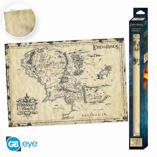 The Lord of the Rings - Middle Earth Αφίσα Περγαμηνή
(66x46cm)
