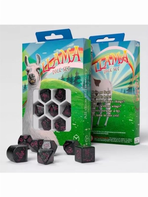 Dice Set - Q-Workshop Llama Dice Set:
Spitty