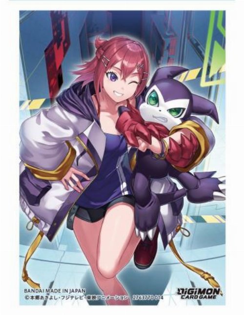 Bandai Card Sleeves 60ct - Digimon Card Game
2025 Ver.1.0: Yuuki